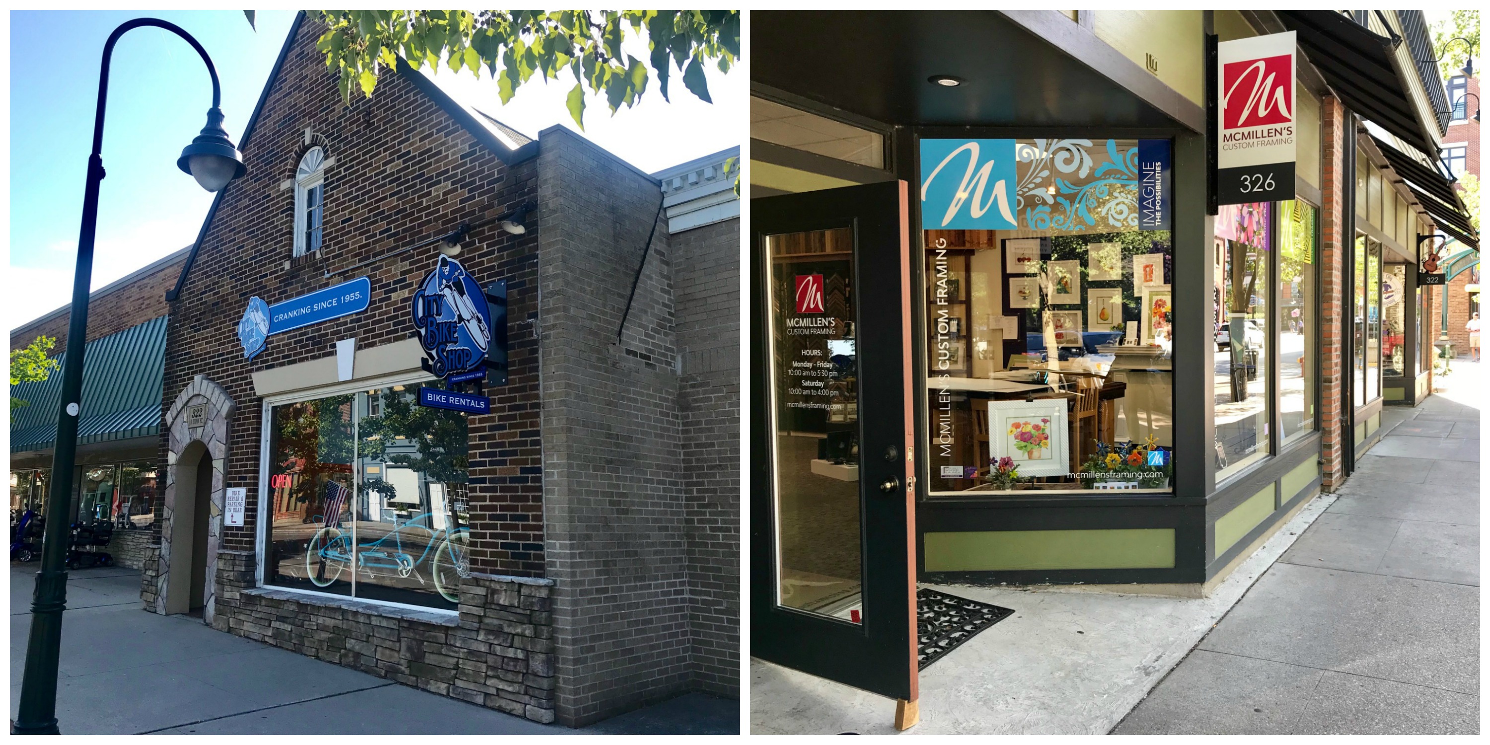 bike shop retail design