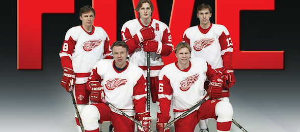 Russian 5. Detroit Red Wings русская пятерка. Русская пятерка НХЛ. Русская пятёрка фильм. Федоров русская пятерка.