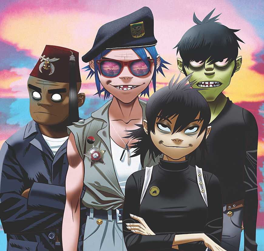 gorillaz tour