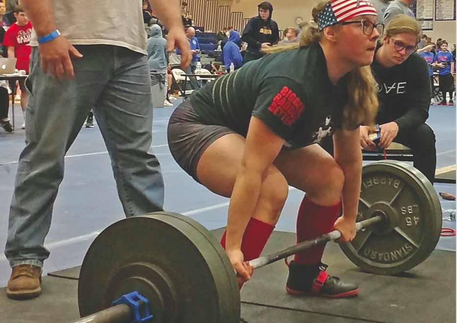 Wonder Woman, Features, high school deadlift record 