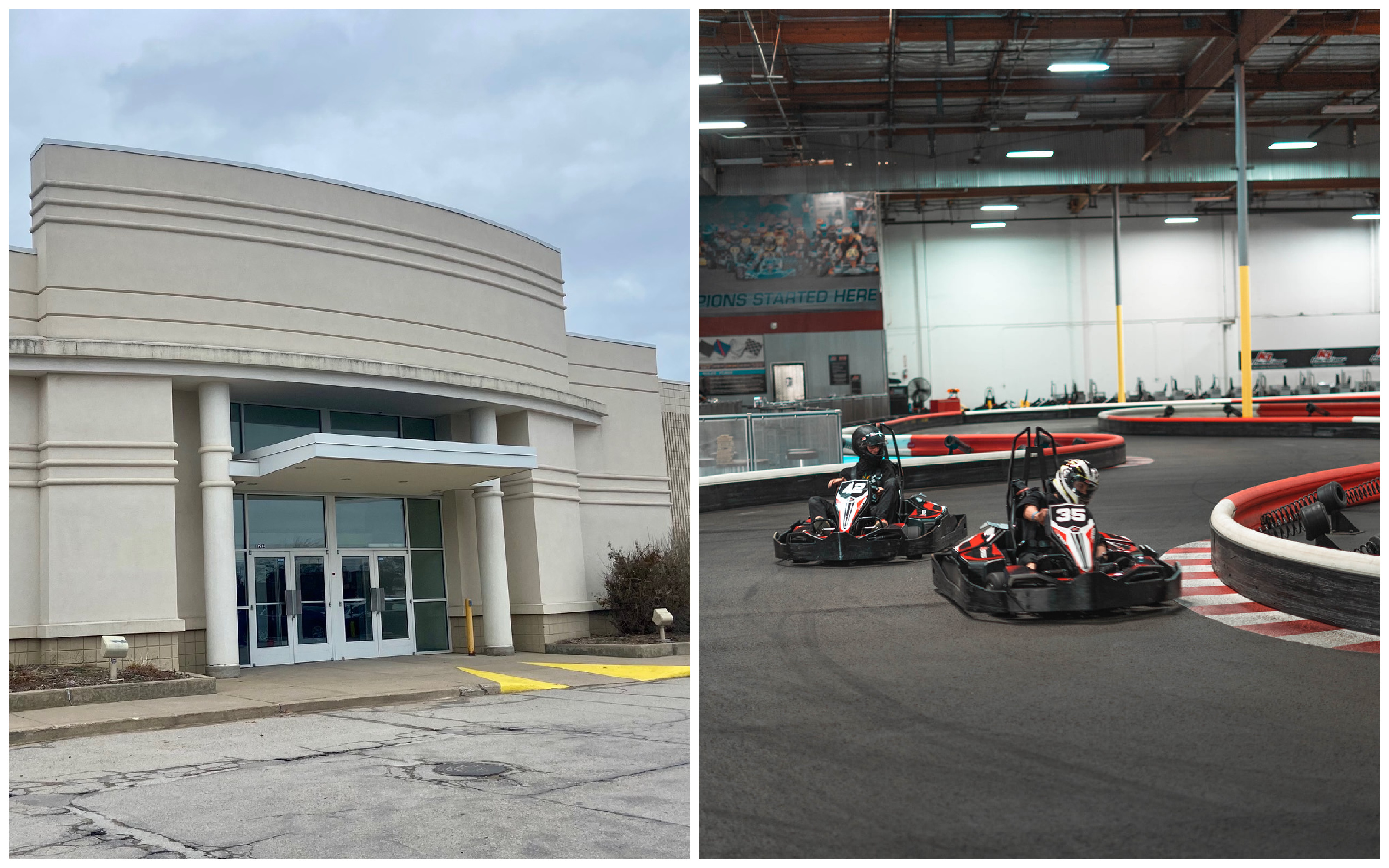 Sears Building Sold New Owner To Open K1 Speed Kart Racing Center 