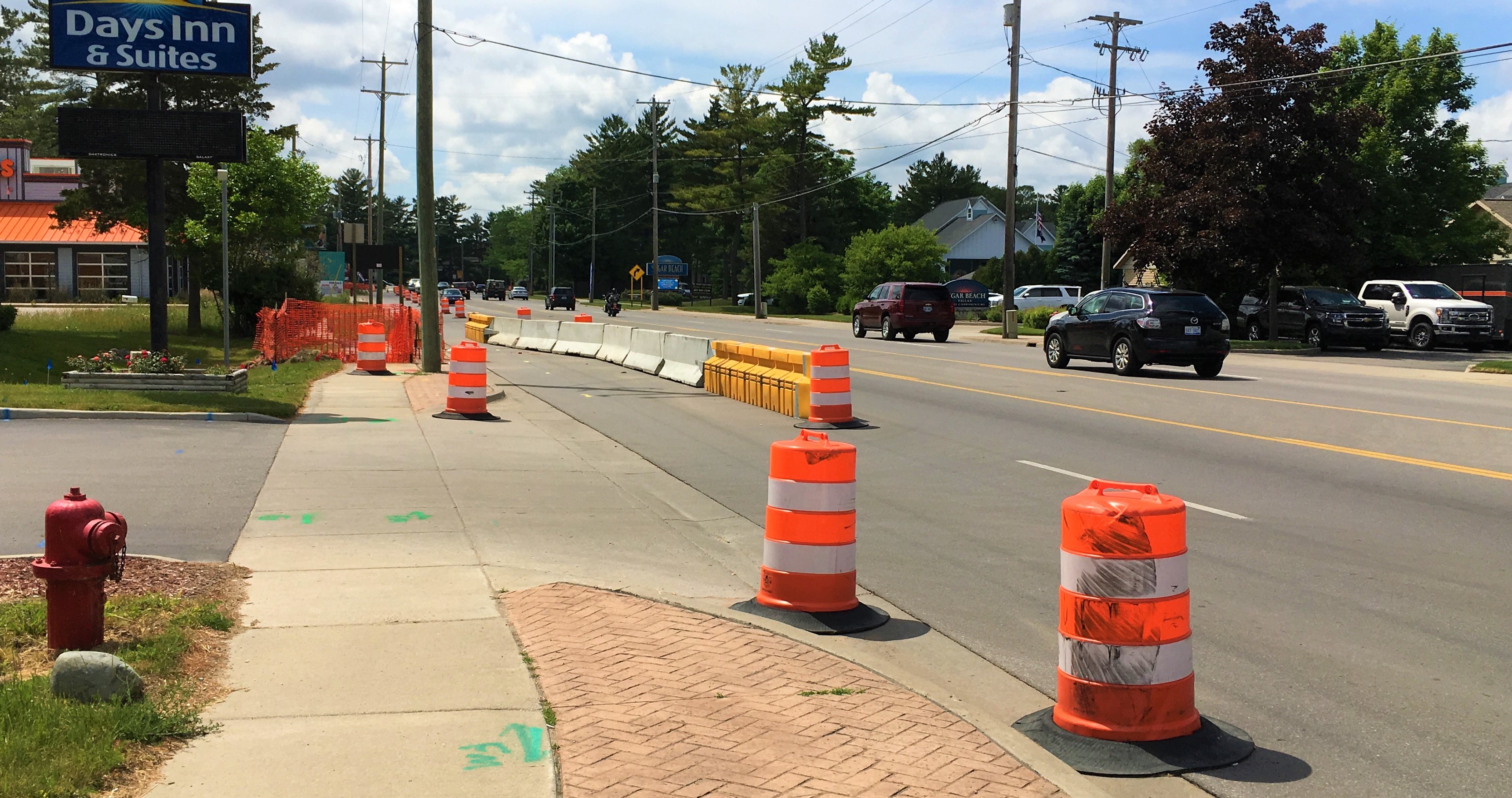 april 9th road construction on south airport road traverse city