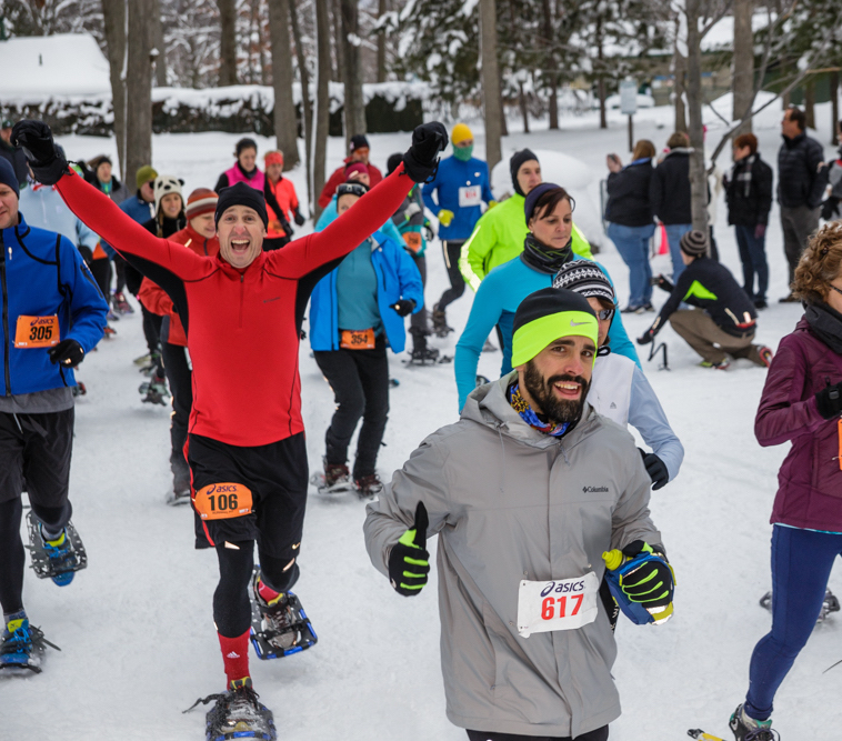 Kick up some powder at Bigfoot snowshoe races Features Northern Express